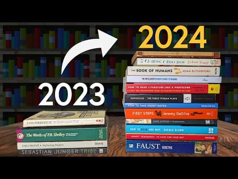 10 Tips to Triple Your Reading Volume in 2024 thumbnail