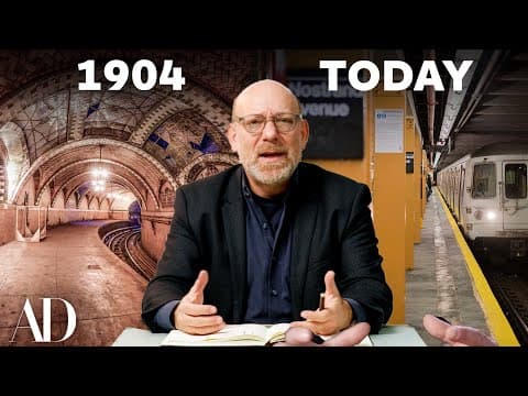 Architect Breaks Down NYC Subway Stations (Oldest & Newest) | Architectural Digest thumbnail