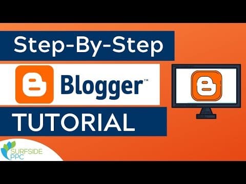 Step-By-Step Blogger Tutorial For Beginners - How to Create a Blogger Blog with a Custom Domain Name thumbnail