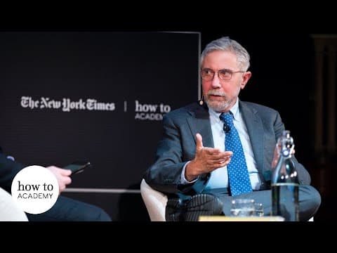 Economist Paul Krugman on the Future of Capitalism and Democracy in America thumbnail