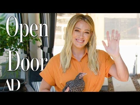 Inside Hilary Duff's Family Home With A Chicken Coop | Open Door | Architectural Digest thumbnail