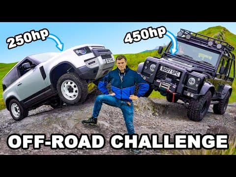 New Defender v Old Defender: Off-Road Challenge thumbnail