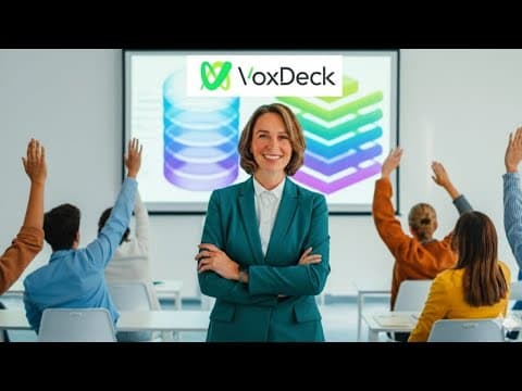 VoxDeck: The Game-Changing Slide Maker Now Powered by Claude 4.5 thumbnail