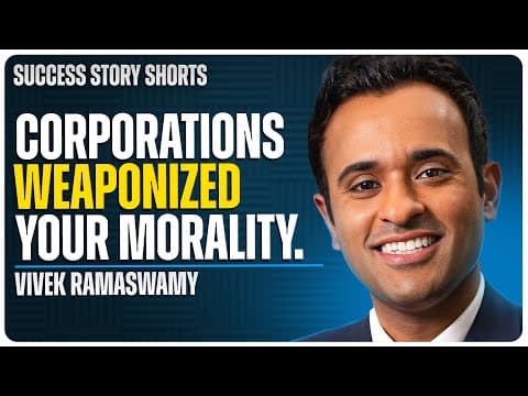 Why Woke Capitalism Is a $21 Billion Scam | Vivek Ramaswamy - Biotech Billionaire & Author thumbnail