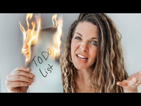 How to be INSANELY productive, DOING LESS! thumbnail