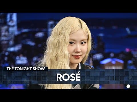 ROSÉ Reminisces on Her BLACKPINK Audition, Shows Jimmy How to Play the APT. Drinking Game (Extended) thumbnail