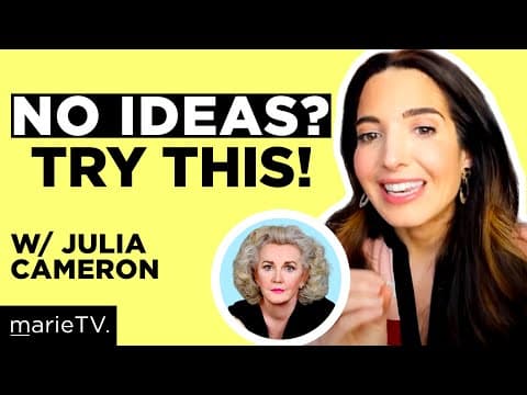 What to Write About When You Have NO IDEAS... Quick Writing Inspiration! | with Julia Cameron thumbnail