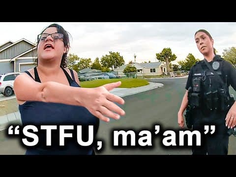 When GOOD Cops Humiliate The Heck Out Of Karens thumbnail