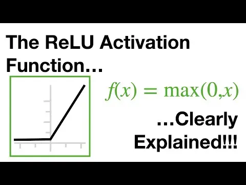 How Does the ReLU Activation Function Work in Neural Networks? thumbnail