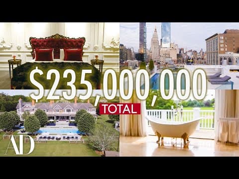 Inside 9 Luxurious New York Homes Worth a Combined $235M | On The Market | Architectural Digest thumbnail