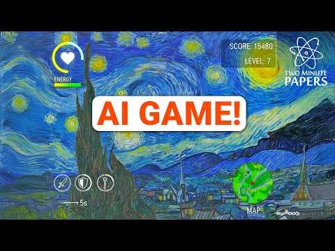 The Next Level of AI Video Games Is Here! thumbnail