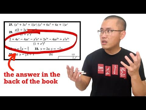 an unfair calculus 1 homework question thumbnail
