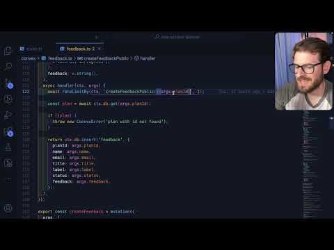 We added a feedback API to our application thumbnail