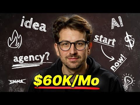 The 6 Best AI Agency Niches to Make $50K/mo (Data-Backed) thumbnail