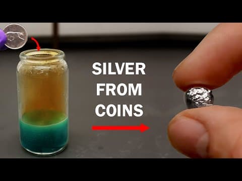 How to Extract Pure Silver from Coins Using Acid thumbnail