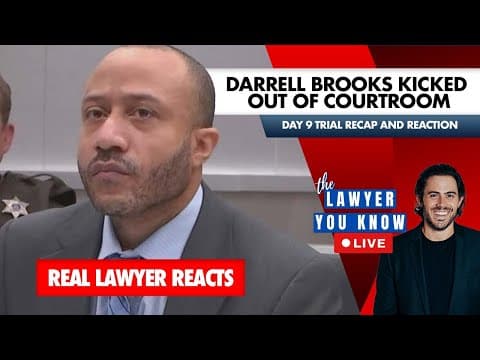 Why Was Darrell Brooks Removed from the Courtroom? thumbnail
