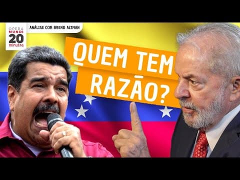 CRÍTICA A VENEZUELA: LULA ESTÁ CERTO OU ERRADO? - ANÁLISE DE BRENO ALTMAN thumbnail