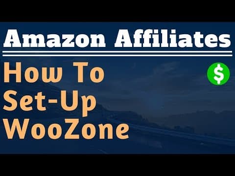WooZone Initial Set Up - Lesson #9 - Amazon Affiliate Marketing Training thumbnail