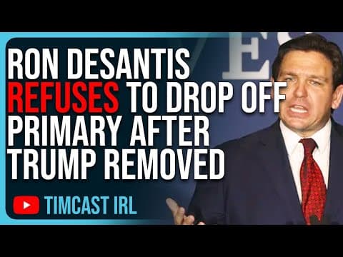 Why Is Ron DeSantis Sticking to the GOP Primary Race? thumbnail