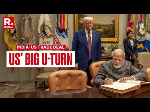 'Real Friends Can Disagree', US Announces Ongoing Trade Negotiations With India | Sergio Gor thumbnail