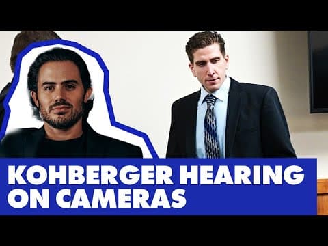 LIVE! Real Lawyer Reacts: Kohberger Hearing on Cameras in the Courtroom thumbnail