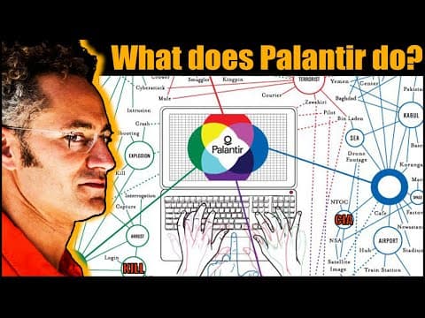 What does PALANTIR do - Palantir Stock, Founder, Controversy Explained Simply (plus why I'm BUYING). thumbnail