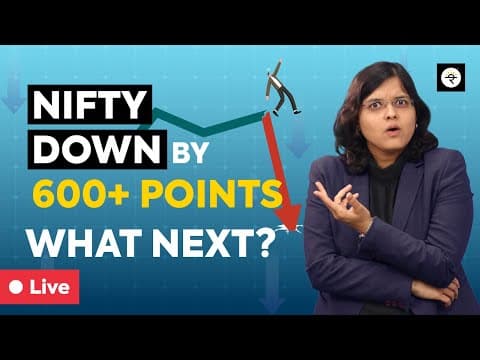 Why did markets crash today? | CA Rachana Ranade thumbnail