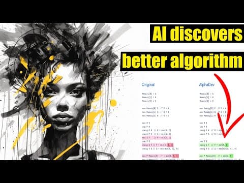How Does AlphaDev AI Improve Sorting Algorithms? thumbnail