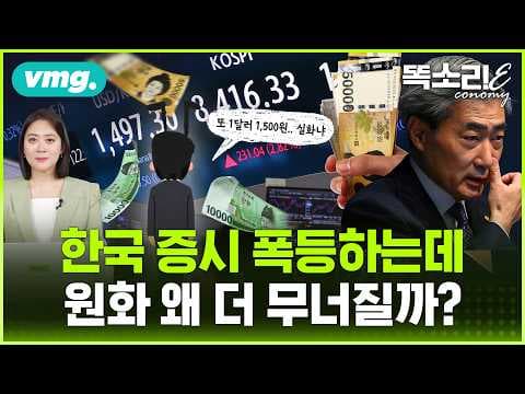 1,500원대 달러환율에도 원화가 계속 약세인 이유는? thumbnail