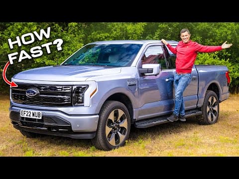 New Ford F150 Lightning REVIEW with 0-60mph test! thumbnail