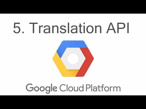 Translation API - Google Cloud Python Tutorials p.5 thumbnail