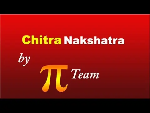 Chitra Nakshatra Secrets in Vedic Astrology by Pai Team thumbnail