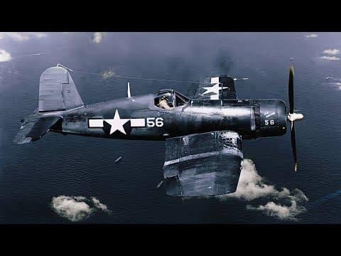 Vought F4U Corsair: WWII Powerhouse of the Pacific. The Bent-Wing Beast! thumbnail