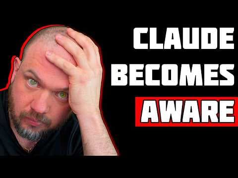 Claude just developed self awareness thumbnail