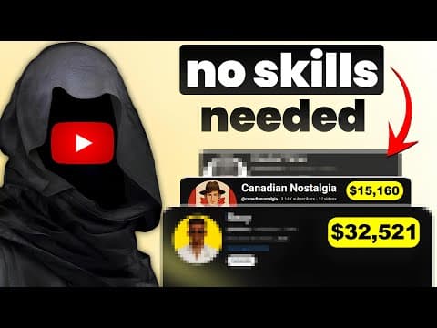 10 NEW Hidden Faceless Niches That Pay More Than Your Job (October) thumbnail