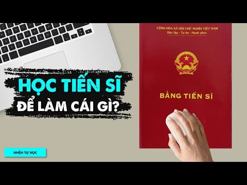 Vì sao tân tiến sĩ KHÔNG NÊN theo nghề nghiên cứu học thuật? | Malo Nguyen | GIÁO DỤC thumbnail