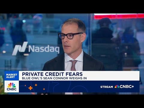 Private credit's been a stabilizing factor when public markets have been less reliable: Sean Connor thumbnail