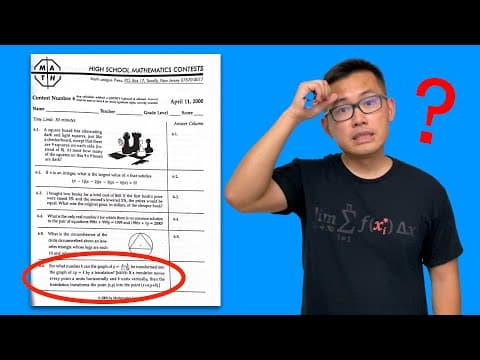 solving the last question of a math competition thumbnail