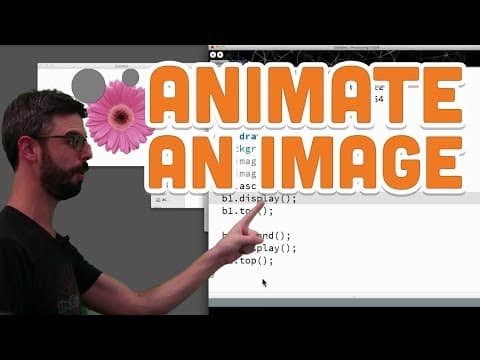 10.2: Animate an Image - Processing Tutorial thumbnail