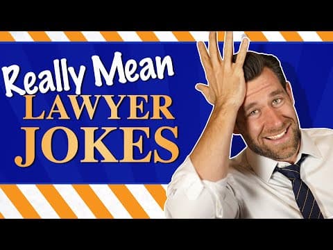 Forced to Listen to Mean Lawyer Jokes ft. TierZoo, Wendover, Joe Scott, ExtraCredits & Thomas Frank thumbnail