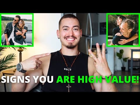 3 SIGNS OF A HIGH VALUE MAN! (No One Talks About This...) thumbnail