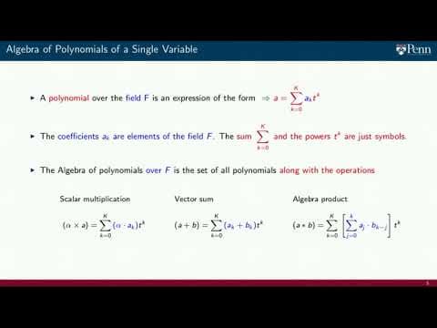 Lecture 12.2 - Algebraic Signal Processing thumbnail