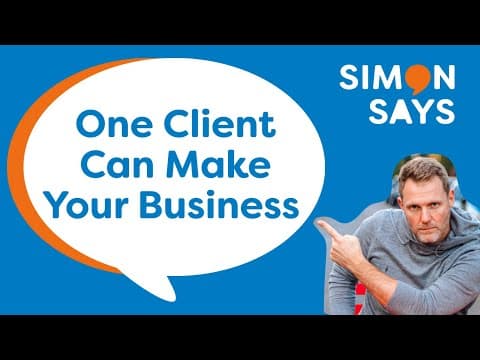 How to Start a Million-Pound Business with One Client thumbnail