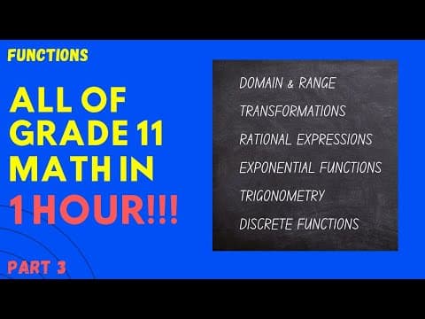 ALL OF GRADE 11 MATH IN 1 HOUR! (exam review part 3) | jensenmath.ca thumbnail