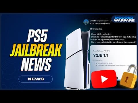 PS5 Jailbreak News: Y2JB 1.1 Update, 12.20 Update, etaHEN Features, Game Backup Fixes & More! thumbnail