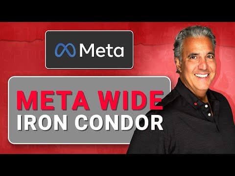 META Wide Iron Condor | Option Trades Today thumbnail