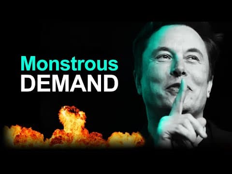 Tesla Stock Higher, Analyst Says Demand “MONSTROUS” thumbnail