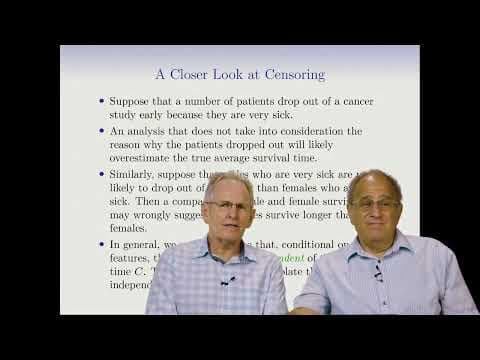 Statistical Learning: 11.1 Introduction to Survival Data and Censoring thumbnail
