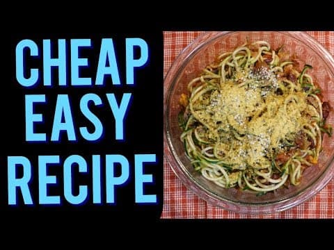 How to Make Cheap and Easy Vegan Bolognese thumbnail