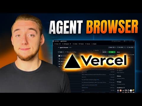 Your AI Coding Workflow NEEDS This New Agent Browser CLI thumbnail